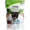 V-Dog Wiggle Biscuit Grain-Free Peanut Butter Dog Treats, 10-oz bag