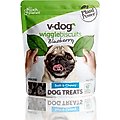 V-Dog Wiggle Biscuit Grain-Free Blueberry Dog Treats, 10-oz bag