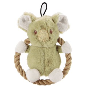 Petique Eco Pet Hula Koala Squeaky Hemp Dog Toy