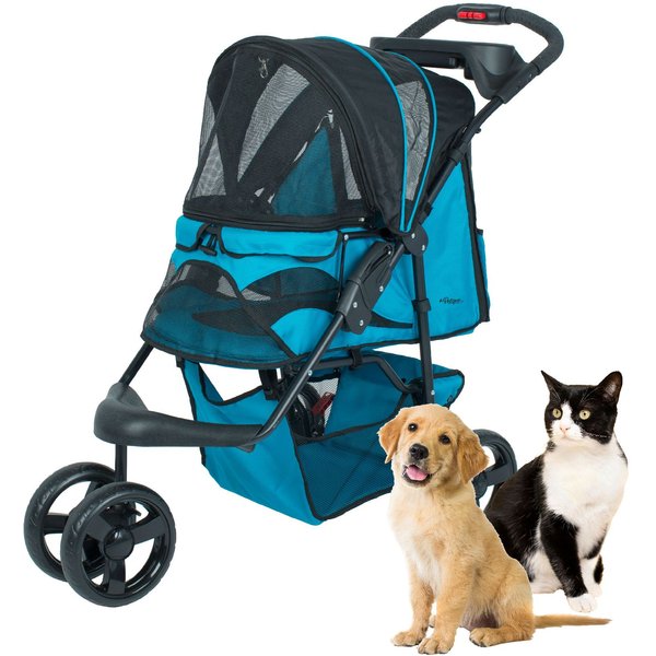 PETIQUE Dog & Cat Stroller, Mermaid