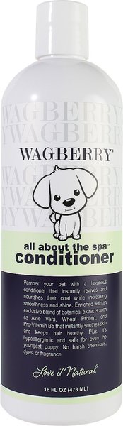 Wagberry All About The Spa Dog Conditioner, 16-oz bottle slide 1 of 9