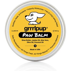 Grrrlpup Dog Paw Balm, 2-oz tin
