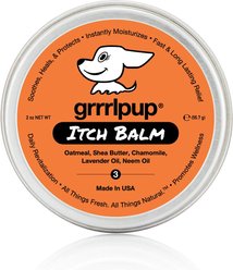 Grrrlpup Itch Dog Balm, 2-oz tin
