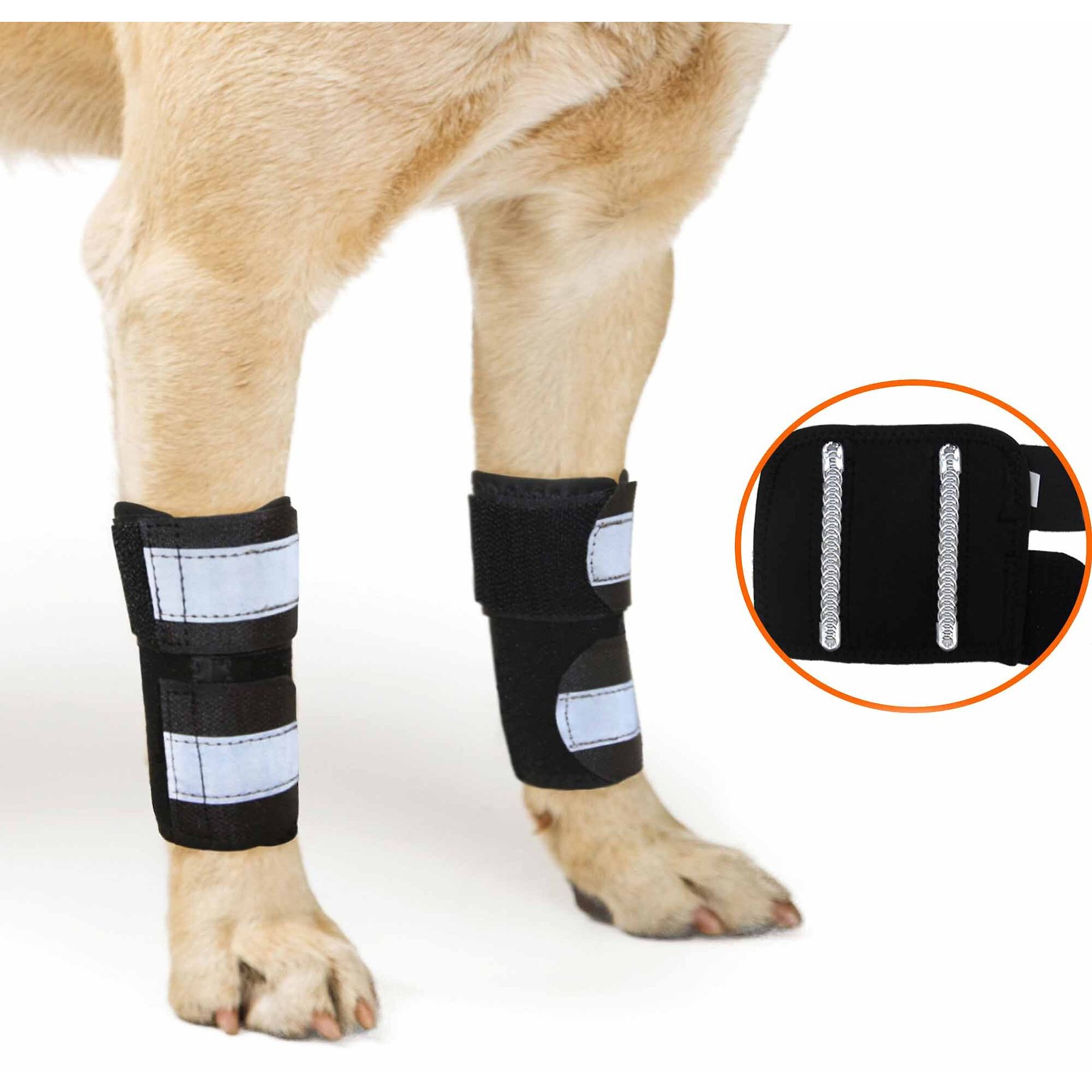 Dog Leg Braces for Back Legs,ACL Brace for Large Dogs Rear Legs, Joint  Compression Warps Support for Hind Leg with Injury Sprain, Wound Care and  Loss