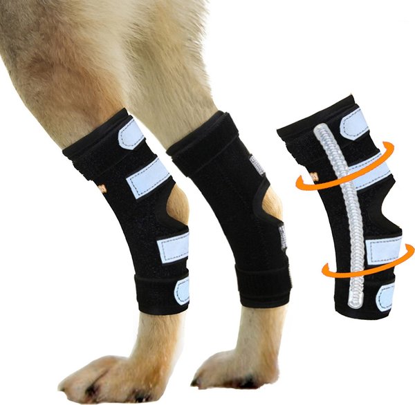 NeoAlly Rear Leg Metal Spring Support Dog Brace, 2 count, X-Large slide 1 of 8