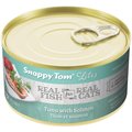Snappy Tom Lites Tuna with Salmon Canned Cat Food, 5.5-oz can, case of 24