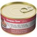 Snappy Tom Lites Tuna with Crabmeat Canned Cat Food, 3-oz can, case of 24