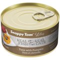 Snappy Tom Lites Tuna with Pumpkin Canned Cat Food, 3-oz can, case of 24