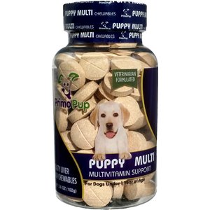 Primo Pup Vet Health Puppy Multivitamin Dog Supplement, 60 count