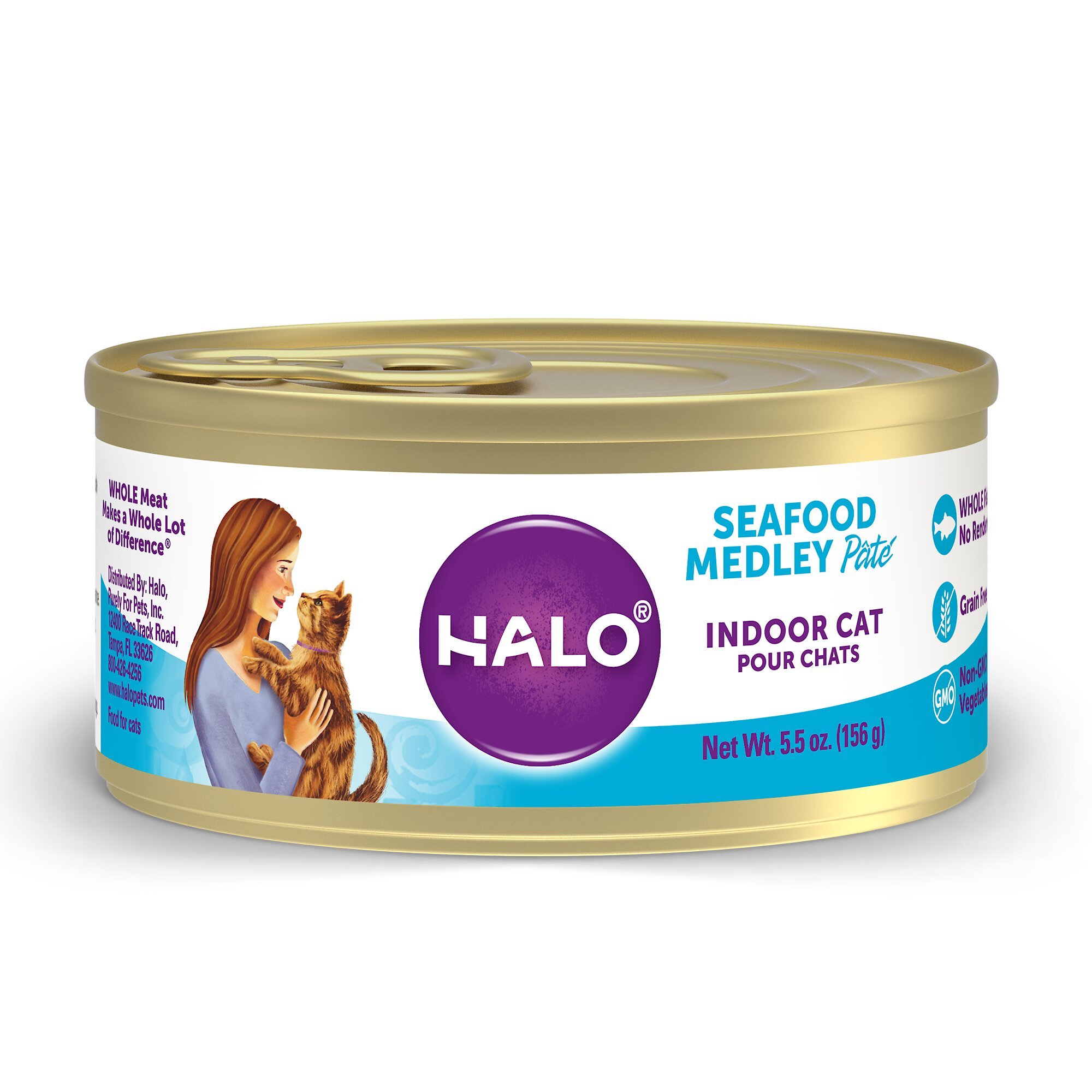 Spring Naturals Grain-Free 95% Salmon & Liver Dinner with a Medley of Garden Greens & Berries Canned Cat Food