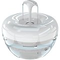 Pawoof Plastic Cat Fountain, White, 50-oz