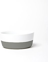 Waggo Dipper Ceramic Dog & Cat Bowl, Dolphin, 2-cup