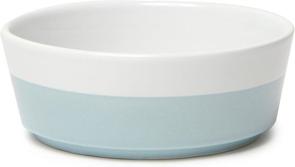 Waggo Dipper Ceramic Dog & Cat Bowl, Cloud, 8-cup slide 1 of 2