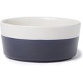 Waggo Dipper Ceramic Dog & Cat Bowl, Midnight, 4-cup
