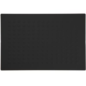 Leashboss Splash Mat Dog Food Silicone Tray with Tall Lip - Black - M/L,  M/L - 20 x 13 - Fry's Food Stores