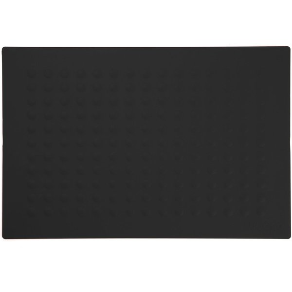 Discontinued PLATINUM PETS Food & Water HeavyDuty Feeding Mat, Black