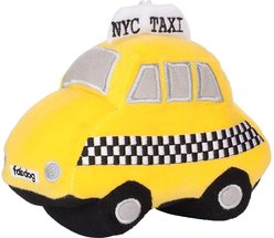 Fab Dog Taxi Squeaky Plush Dog Toy
