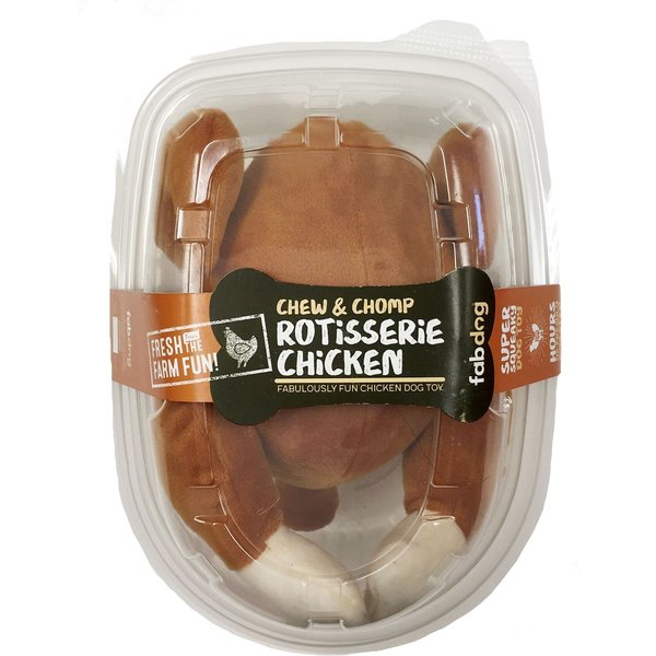 roast chicken dog toy