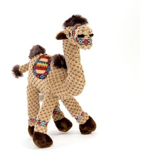 Fab Dog Floppy Camel Squeaky Plush Dog Toy, Small
