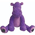 Fab Dog Floppy Hippo Squeaky Plush Dog Toy, Small 