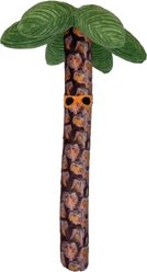 Fab Dog Fabtough Palm Tree Squeaky Plush Dog Toy, Small