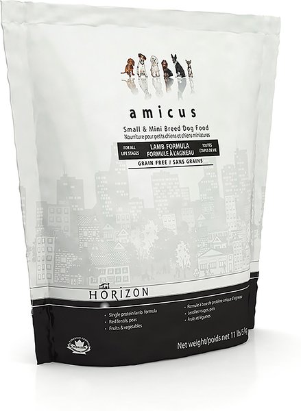 HORIZON Amicus Small Mini Breed Grain Free Lamb Formula Dry Dog