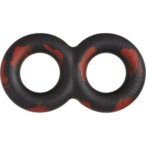 GoughNuts Tug Dog Toy, 9-in, Black