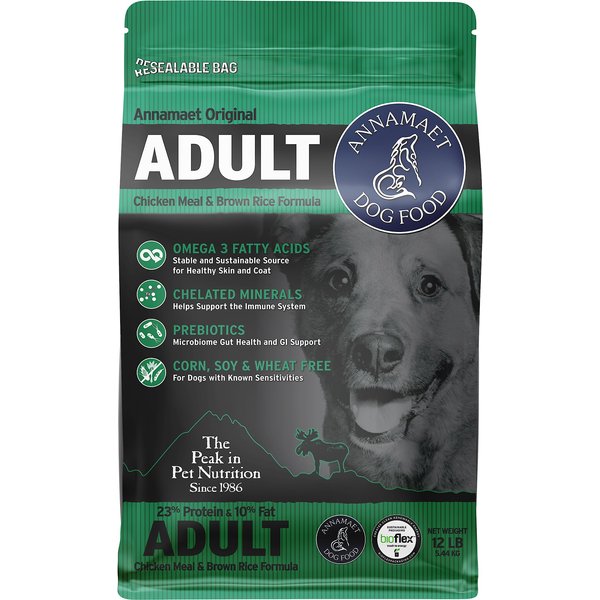 ANNAMAET Original Option Formula Dry Dog Food 12 lb bag Chewy