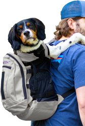 K9 Sport Sack Plus 2 Forward Facing Dog Carrier Backpack, Grey, Large