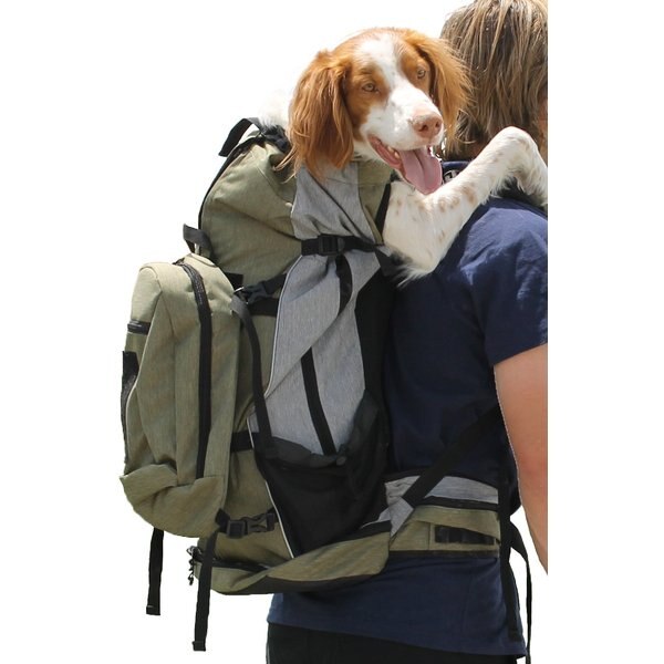 K9 SPORT SACK Rover Forward Facing Dog Carrier Backpack, Green, XLarge