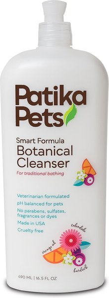 Patika Pets Smart Formula Botanical Skin & Coat Cleanser Dog Shampoo, 16.5-oz bottle slide 1 of 10