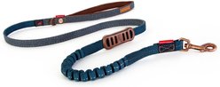 EzyDog Zero Shock Lite Denim Dog Leash, 6-ft
