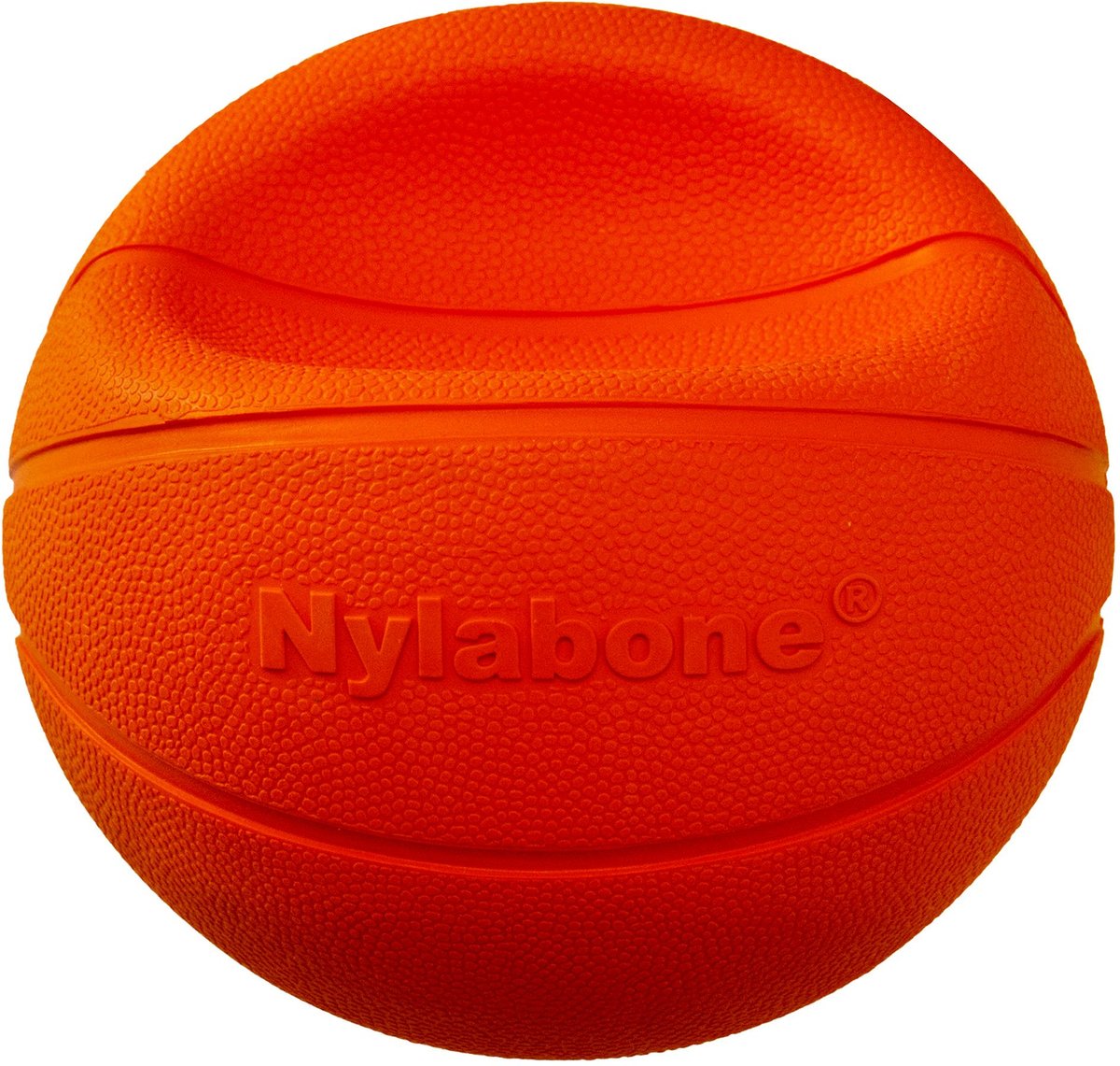 Nylabone Power Play Hond Basketbal B-Ball Gripz Basketbal Groot (1 Count