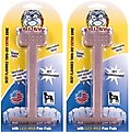 BulliBone Nylon Beef Flavor Dental Dog Chew Toy, Large, 2 count