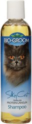 Bio-Groom Silky Cat Tearless Protein Lanolin Cat Shampoo, 8-oz bottle