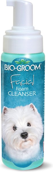 Bio-Groom Facial Foam Dog Cleanser, 8-oz bottle slide 1 of 2