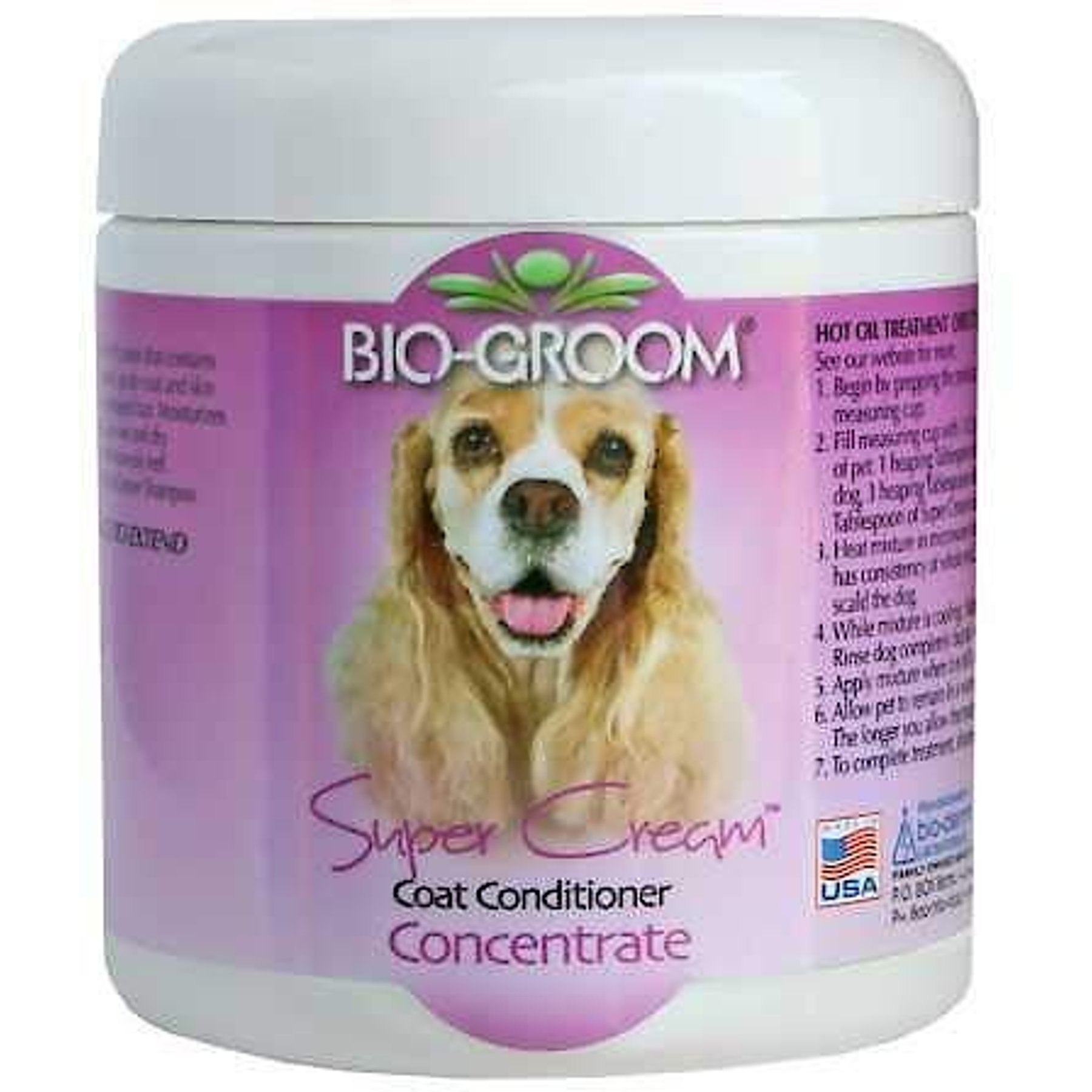 Bio-Groom Bio-Groom Super-Cream Coat Conditioning Dog Conditioner, 8-fl oz bottle