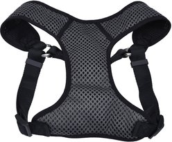 Comfort Soft Sport Wrap Back Clip Dog Harness, Grey & Black, Small: 19 to 23-in chest