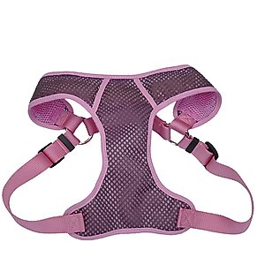 Comfort Soft Sport Wrap Back Clip Dog Harness, Grey & Pink, Small: 19 to 23-in chest