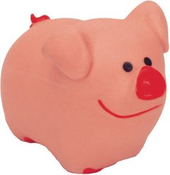 Li'l Pals Latex Pig Dog Toy slide 1 of 2