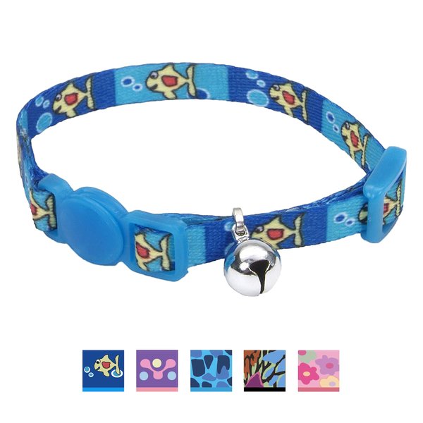Li'l Pals Adjustable Breakaway Kitten Collar, 6 - 8 in
