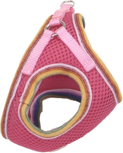 Li'l Pals Comfort Mesh Step In Back Clip Dog Harness, Bright Pink, 8 to 10-in chest slide 1 of 6