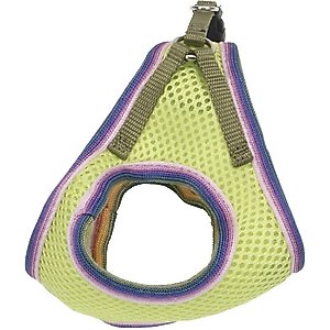 Li'l Pals Comfort Mesh Step In Back Clip Dog Harness, Lime, 8 to 10-in chest