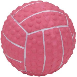Li'l Pals Latex Soccer Ball Dog Toy, Pink