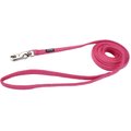 Li'l Pals Microfiber Dog Leash, Pink, 6-ft long, 3/8-in wide