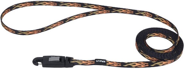 Li'l Pals E-Z Snap Patterned Dog Leash, Flame, 6-ft long, 3/8-in wide slide 1 of 6