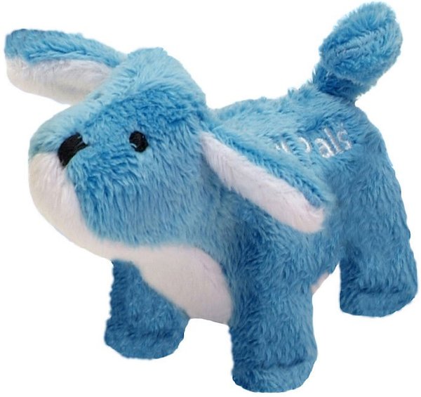 Li'l Pals Plush Dog Toy, Blue slide 1 of 2