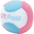 Li'l Pals Plush Dog Toy, Pink & Blue Ball