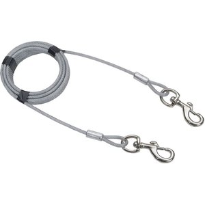 Titan Giant Dog Tie Out Cable, 10-ft