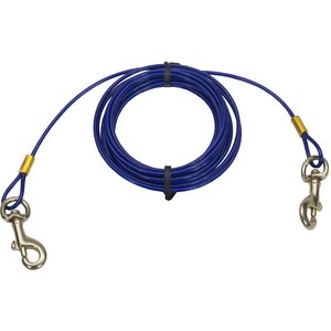 Titan Medium Dog Tie Out Cable, 30-ft